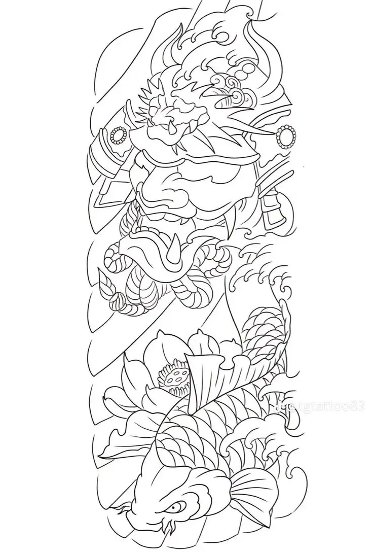 Hình Xăm Samurai Nhật Cổ Full Lưng - Bộ Sưu Tập 100 Hình Ảnh Đẹp Nhất 53