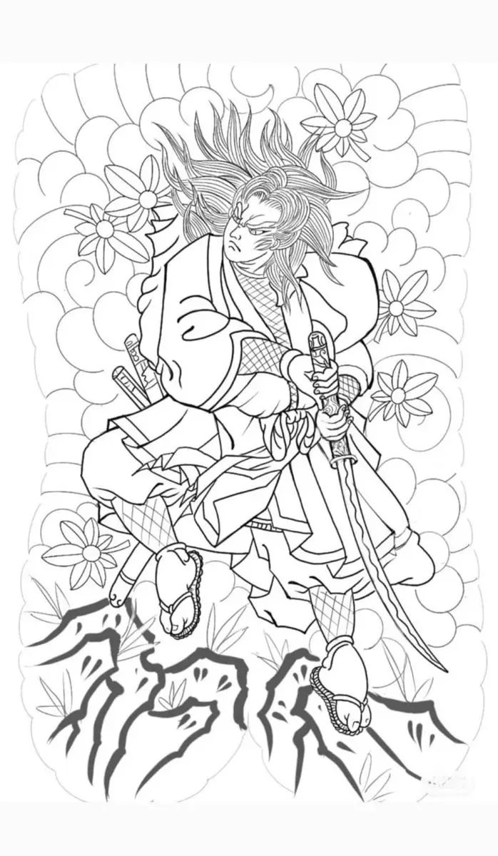 Hình Xăm Samurai Nhật Cổ Full Lưng - Bộ Sưu Tập 100 Hình Ảnh Đẹp Nhất 56