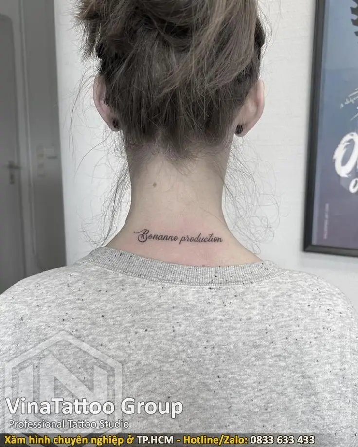 Hình Xăm Sau Gáy Cho Nữ: Đẹp, Cá Tính Và Ý Nghĩa 3