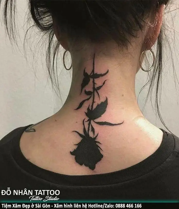 Hình Xăm Sau Gáy Cho Nữ: Đẹp, Cá Tính Và Ý Nghĩa 25