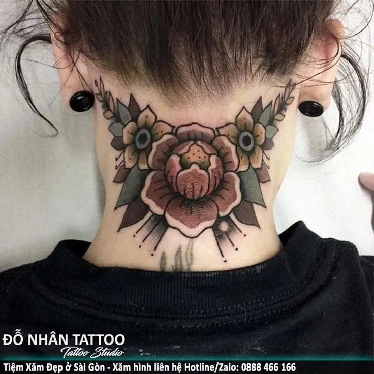 Hình Xăm Sau Gáy Cho Nữ: Đẹp, Cá Tính Và Ý Nghĩa 60