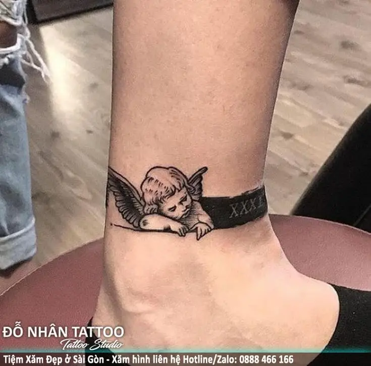 Hình Xăm Thiên Thần Mini - Những Kiểu Hình Xăm Ý Nghĩa và Đẹp 6
