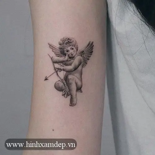 Hình Xăm Thiên Thần Mini - Những Kiểu Hình Xăm Ý Nghĩa và Đẹp 15