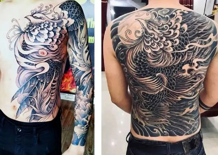 Hình Xăm Tô Đen Nhấn Trắng - Nghệ Thuật Đối Lập Ấn Tượng 40