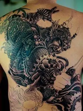 Hình Xăm Tôn Ngộ Không Cưỡi Rồng - Biểu Tượng Sức Mạnh và Sự Thần Bí 20