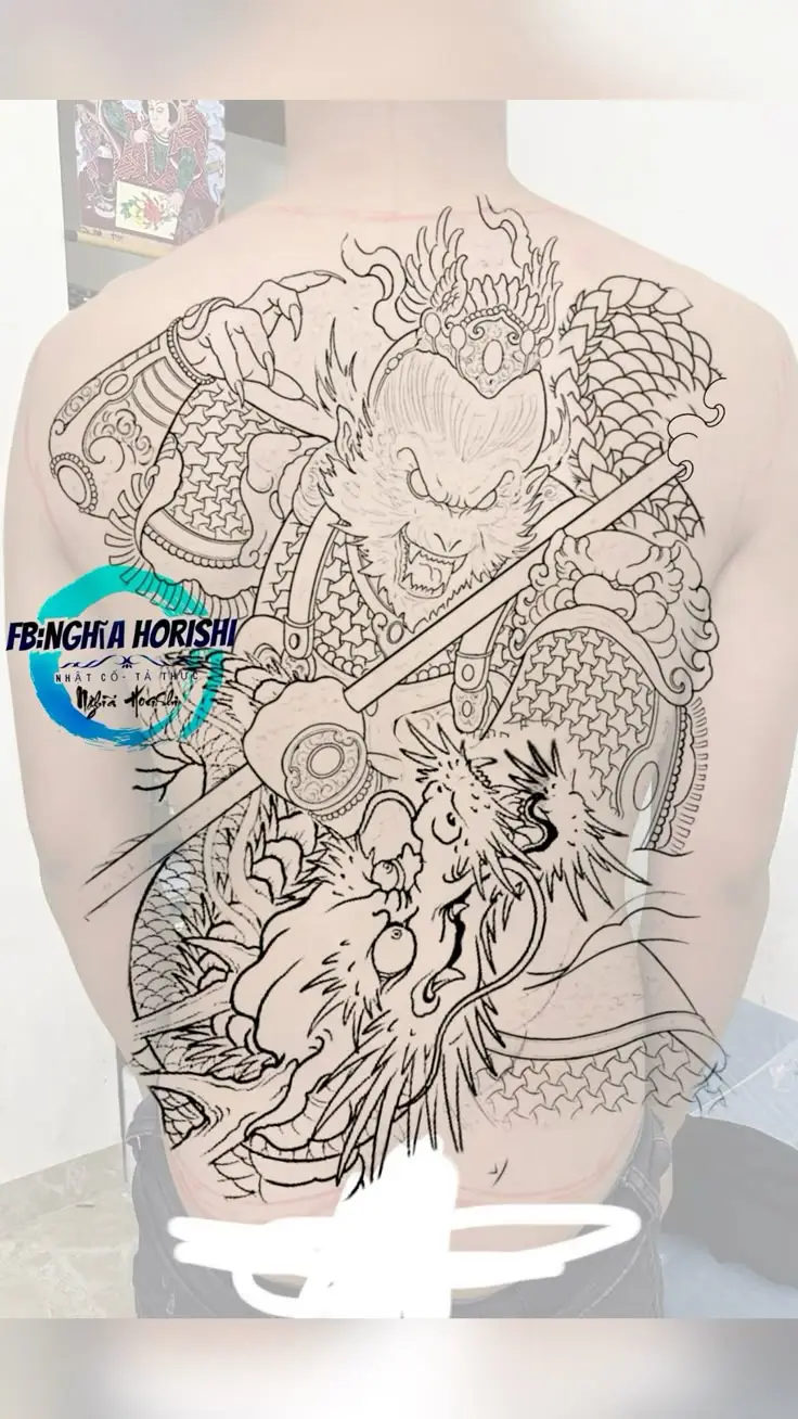 Hình Xăm Tôn Ngộ Không - Vẻ Đẹp Văn Hóa Thần Thoại 12
