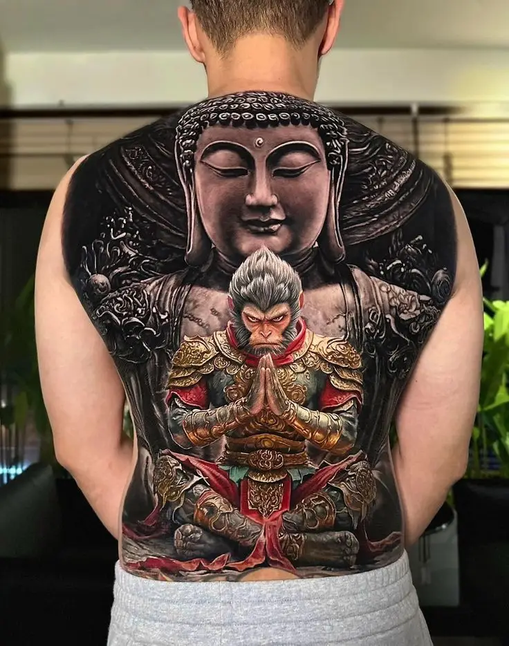 Hình Xăm Tôn Ngộ Không - Vẻ Đẹp Văn Hóa Thần Thoại 56