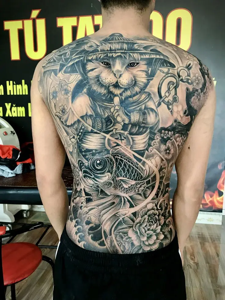 Hình Xăm Trâu Thần Tài - Biểu Tượng May Mắn Trong Văn Hóa 2