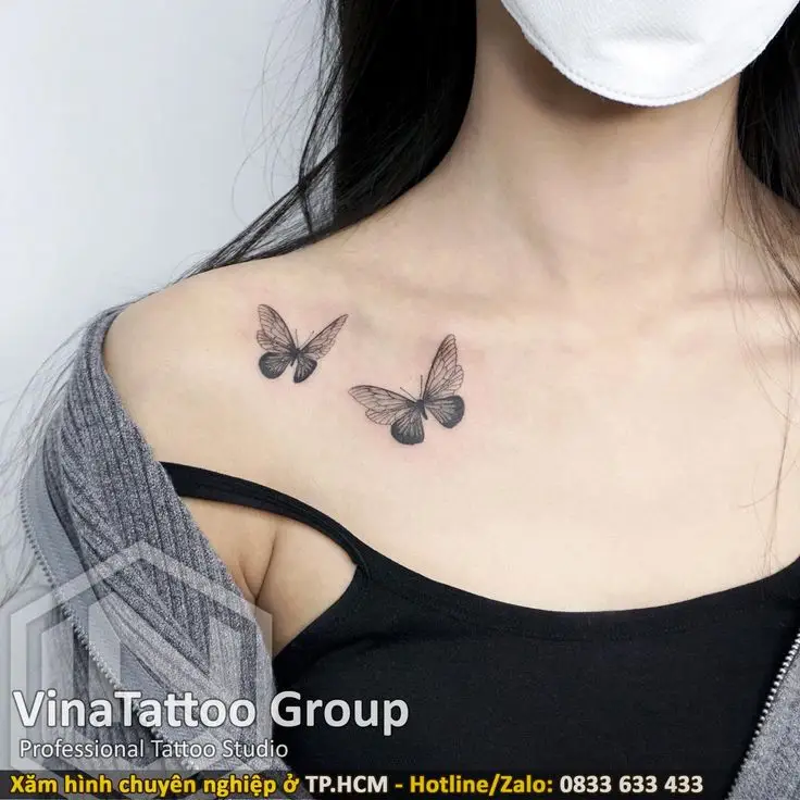 Hình xăm trước ngực cho nữ - Tạo điểm nhấn quyến rũ cho phái đẹp 24