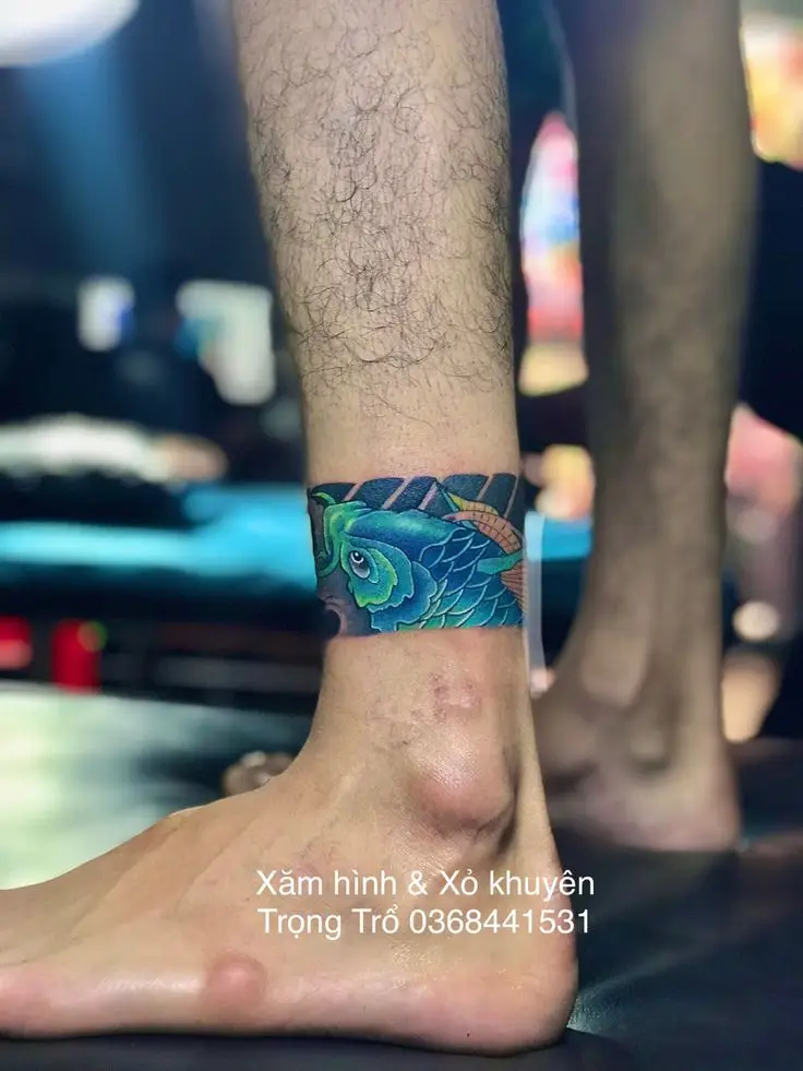 Hình Xăm Vòng Tay Cá Chép - Đẹp và Ý Nghĩa 50