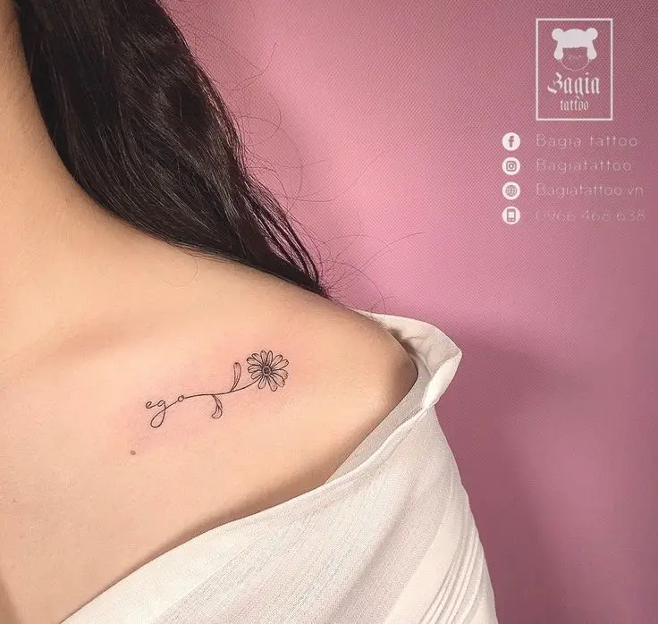 Hình Xăm Xương Quai Xanh: Đẹp và Sang Trọng Qua Các Mẫu Hình Ảnh 5