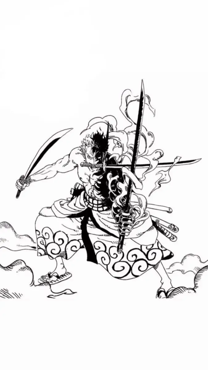 Hình Xăm Zoro Full Lưng - Đậm Chất Ngầu và Phong Cách 4