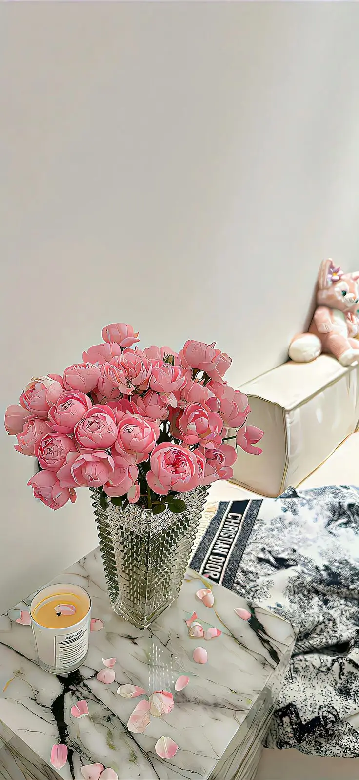 Hình Nền Hoa Mẫu Đơn Hồng Đẹp Nhất Cho Điện Thoại 53