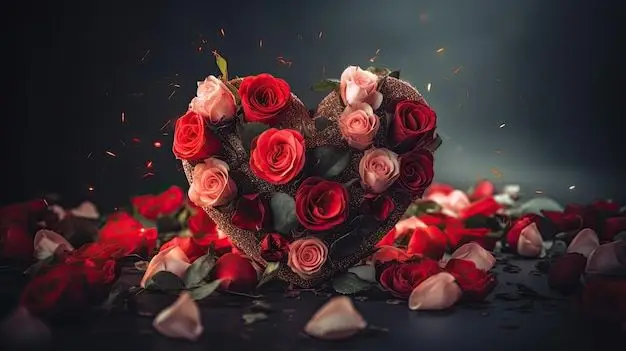 Hình Nền Trái Tim Hồng Thôi Miên Đầy Cảm Xúc 6