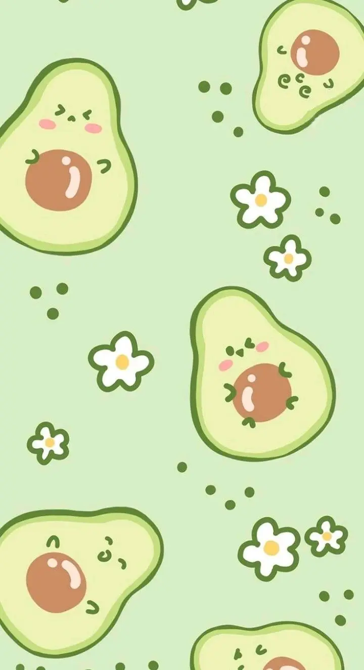 Hình nền iPhone cute bơ - Làm đẹp điện thoại của bạn 1