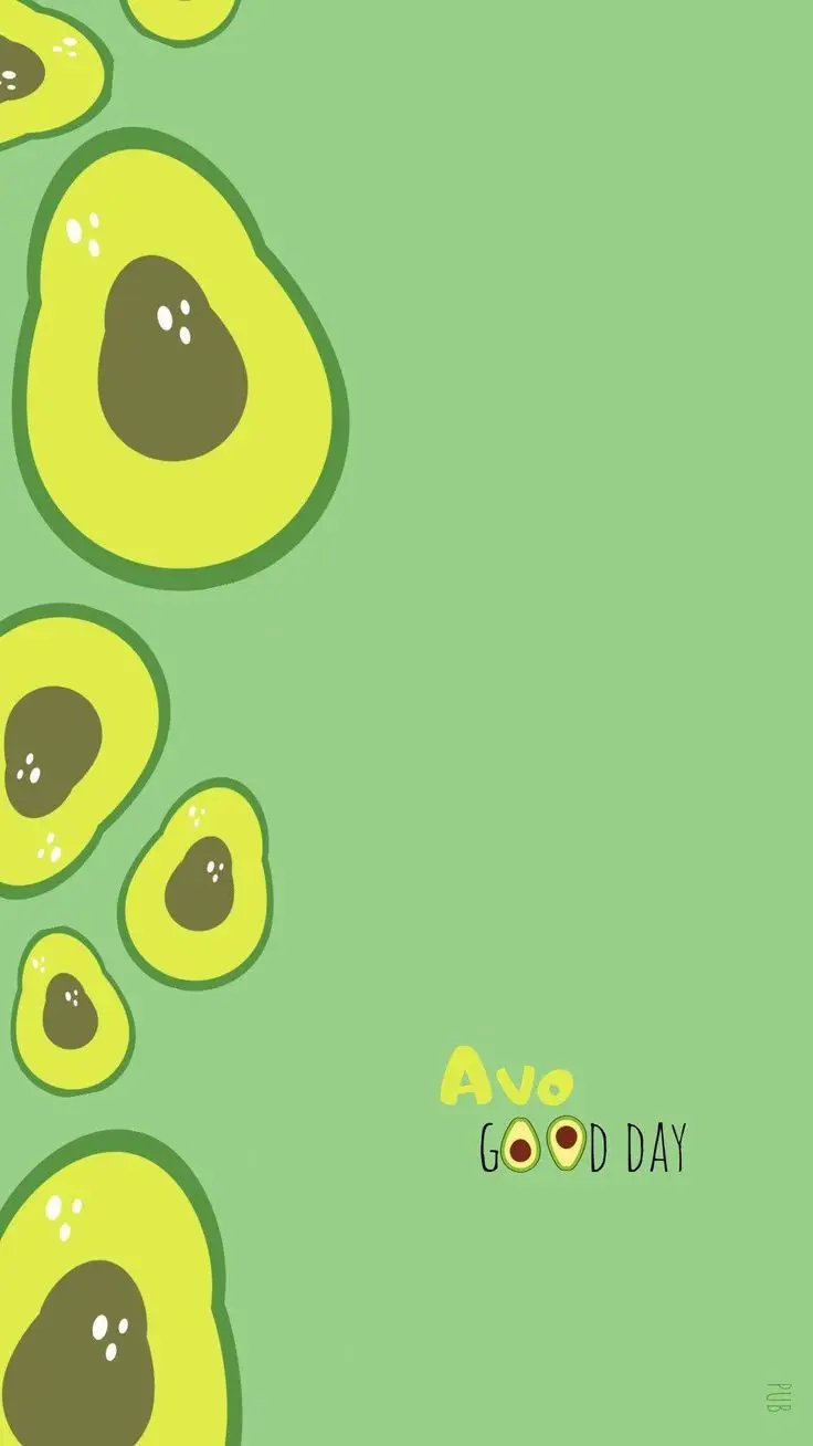 Hình nền iPhone cute bơ - Làm đẹp điện thoại của bạn 3