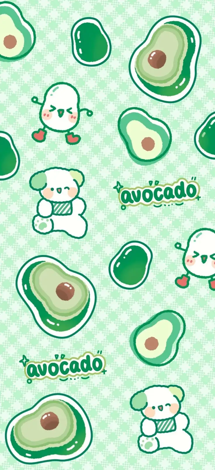Hình nền iPhone cute bơ - Làm đẹp điện thoại của bạn 7