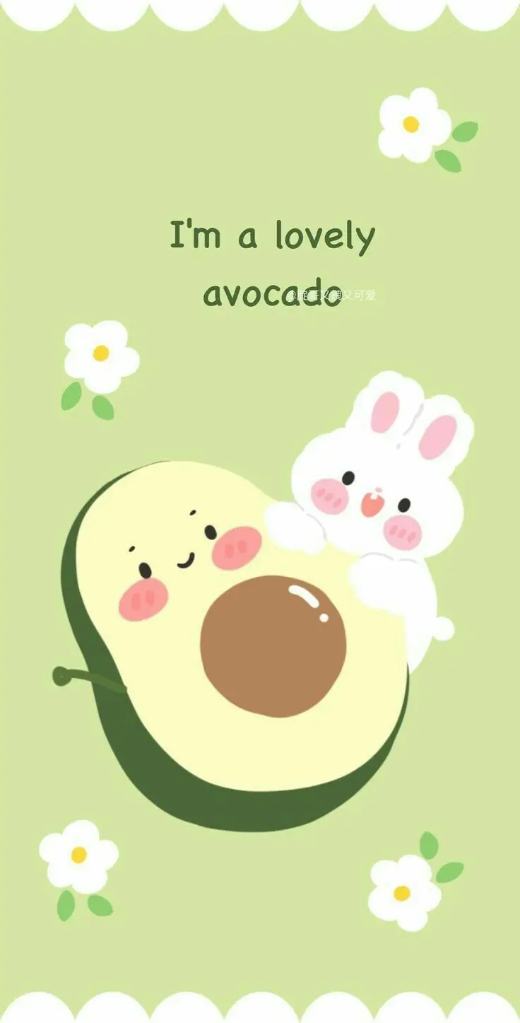 Hình nền iPhone cute bơ - Làm đẹp điện thoại của bạn 14