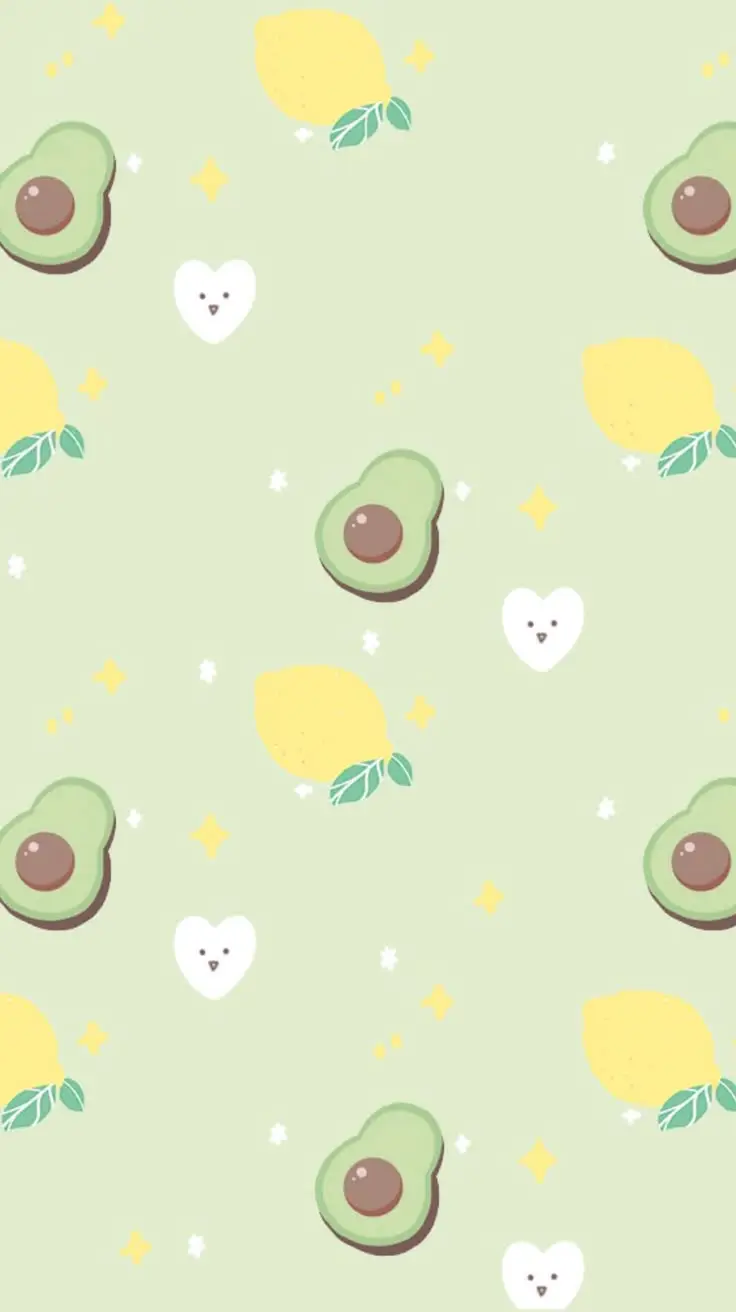 Hình nền iPhone cute bơ - Làm đẹp điện thoại của bạn 16