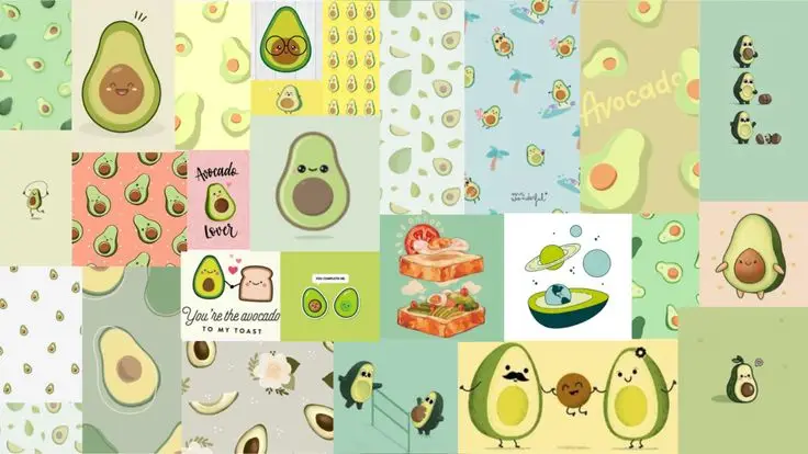 Hình nền iPhone cute bơ - Làm đẹp điện thoại của bạn 21