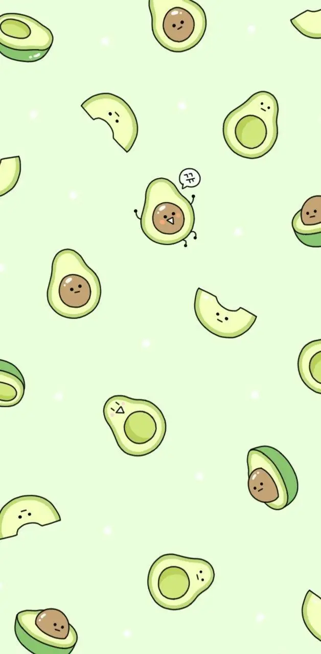 Hình nền iPhone cute bơ - Làm đẹp điện thoại của bạn 23