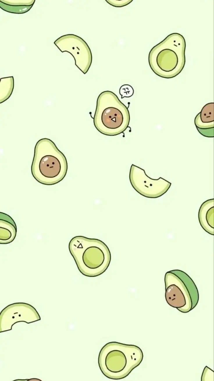 Hình nền iPhone cute bơ - Làm đẹp điện thoại của bạn 40