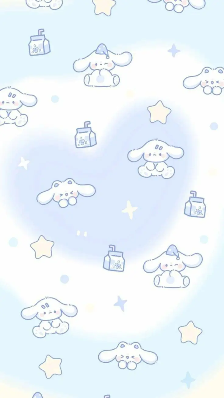 Hình Nền Cute Màu Xanh Cho iPhone Thêm Phần Lung Linh 24