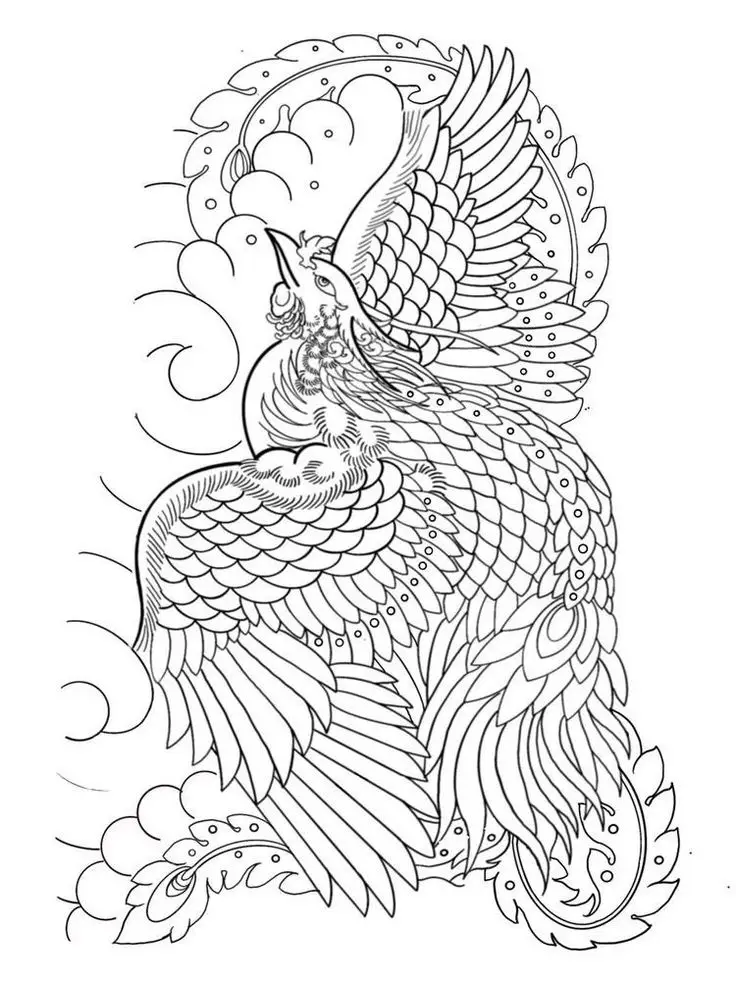 Khung Hình Xăm Đại Bàng - Biểu Tượng Của Tự Do Và Quyền Lực 54