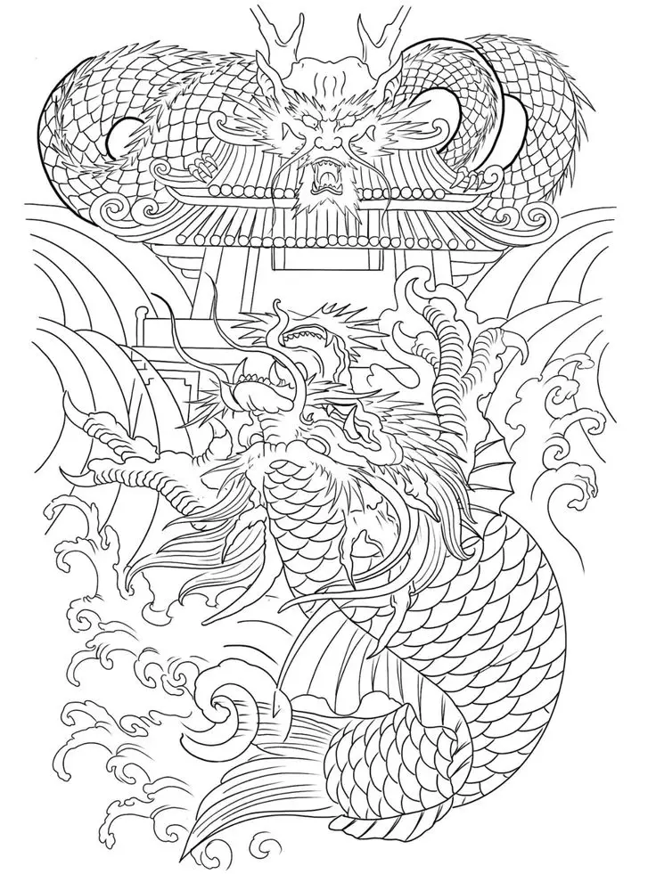 Khung Hình Xăm Cá Chép Kín Lưng Đẹp Nhất 34