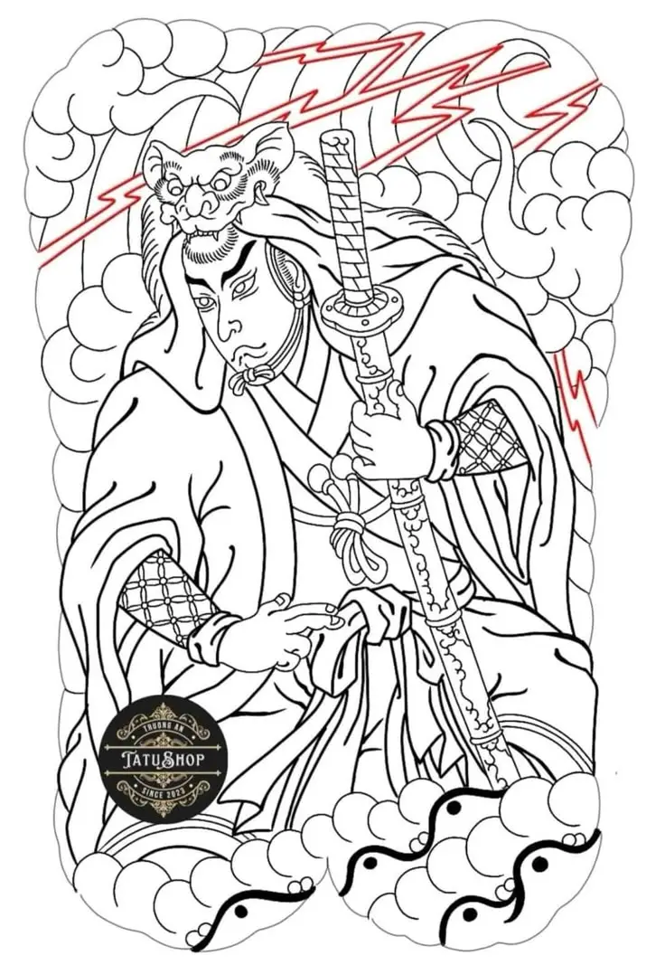 Khung Hình Xăm Cá Chép Kín Lưng Đẹp Nhất 54