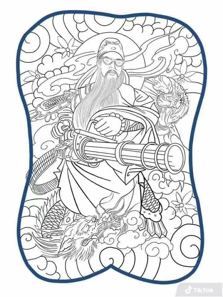 Khung Hình Xăm Full Lưng Nhật Cổ - Nghệ Thuật Từ Những Câu Chuyện Xưa 31