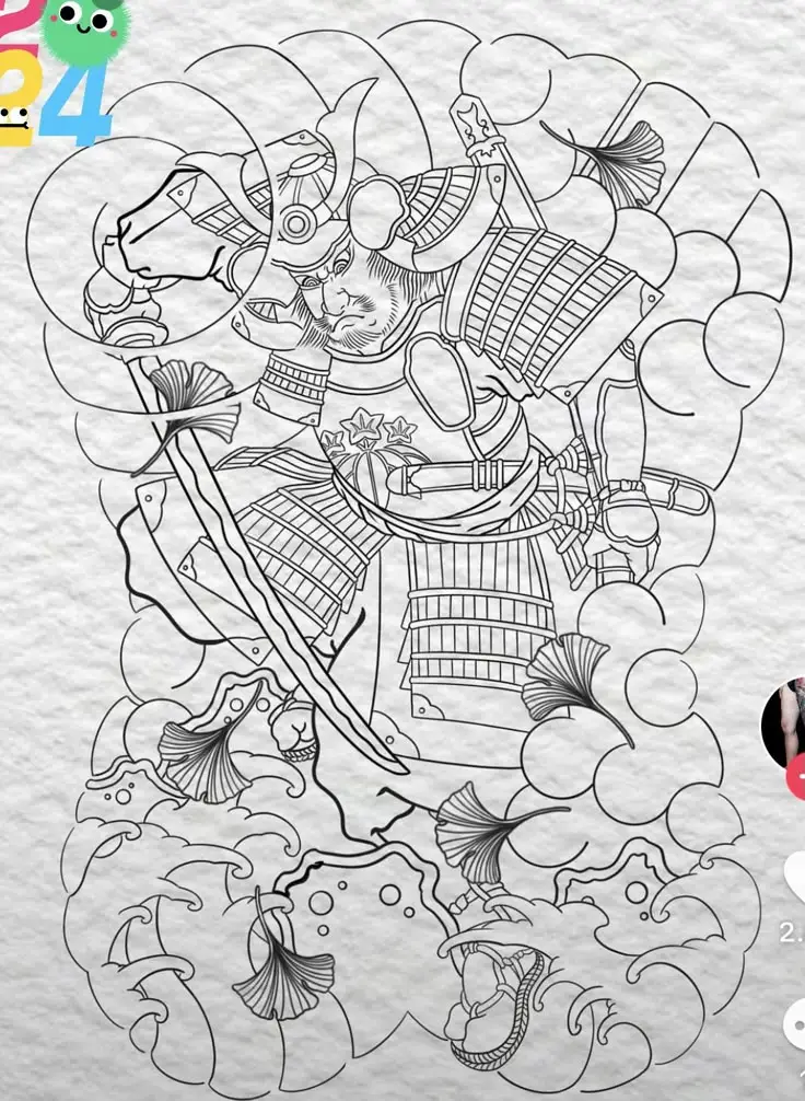Khung Hình Xăm Full Lưng Nhật Cổ - Nghệ Thuật Từ Những Câu Chuyện Xưa 39
