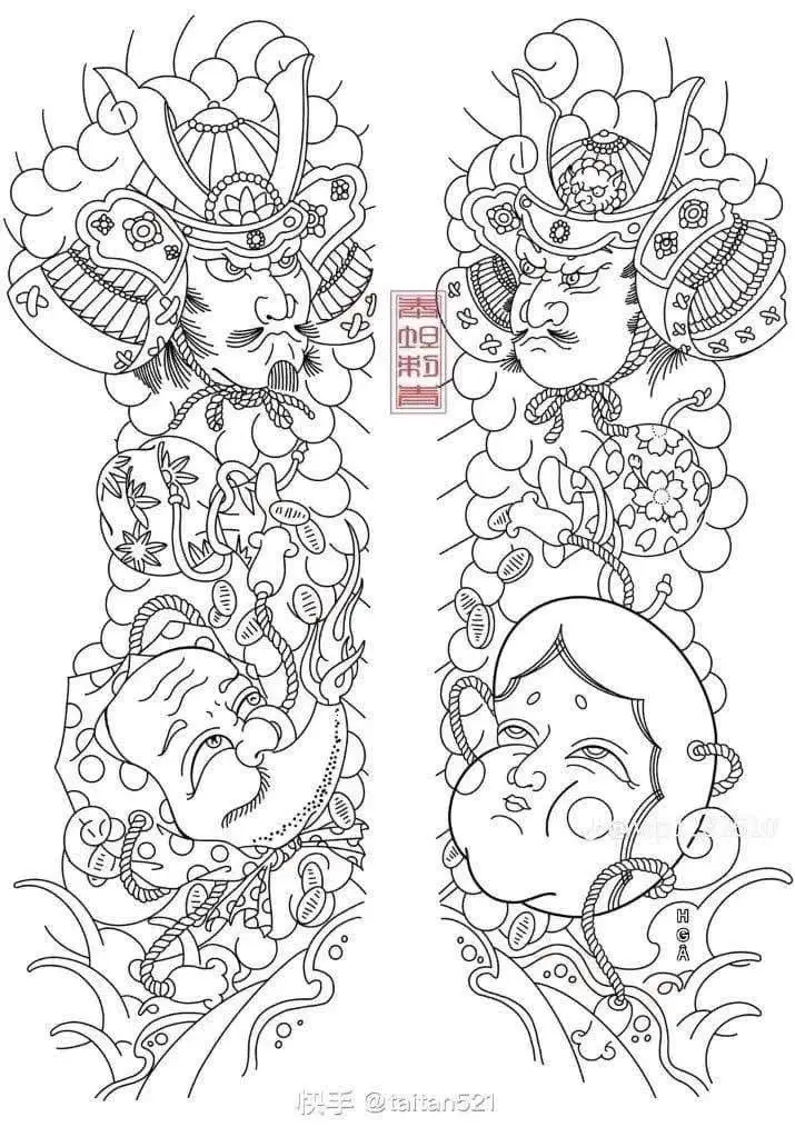 Khung Hình Xăm Nửa Bụng - Sáng Tạo Nghệ Thuật Trên Cơ Thể 24