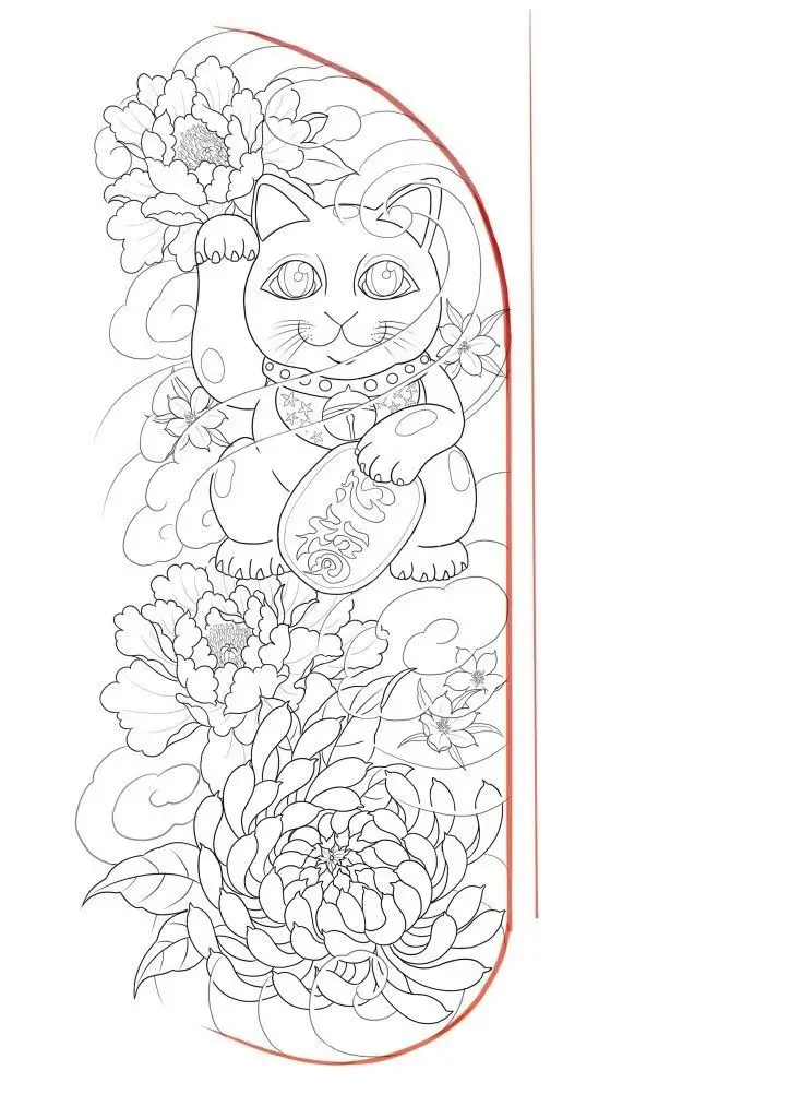 Khung Hình Xăm Nửa Bụng - Sáng Tạo Nghệ Thuật Trên Cơ Thể 28
