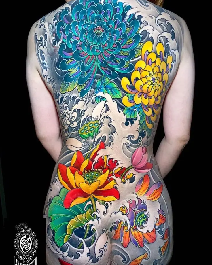 Mẫu Hình Xăm Full Lưng Nữ - Sự Kết Hợp Giữa Đẹp và Nghệ Thuật 21