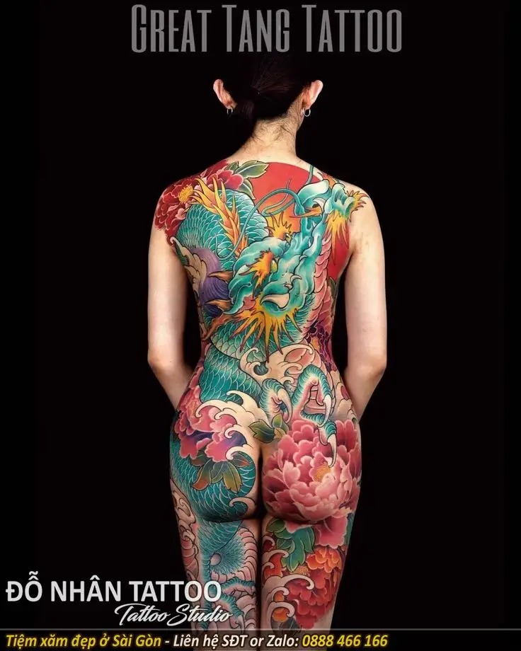 Mẫu Hình Xăm Full Lưng Nữ - Sự Kết Hợp Giữa Đẹp và Nghệ Thuật 37