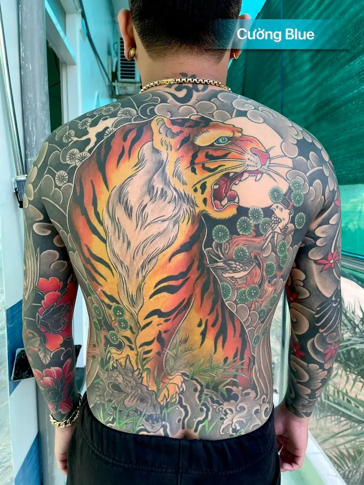 Mẫu Hình Xăm Hổ Kín Lưng - Những Ý Tưởng Độc Đáo 2