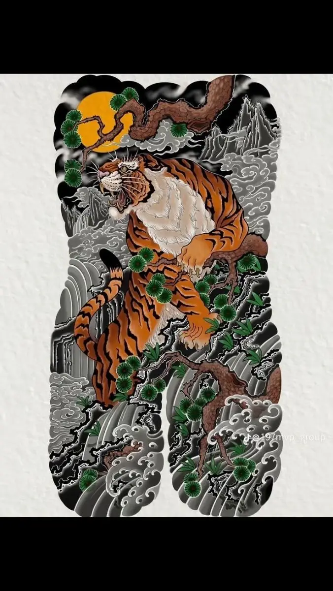 Mẫu Hình Xăm Hổ Kín Lưng - Những Ý Tưởng Độc Đáo 10