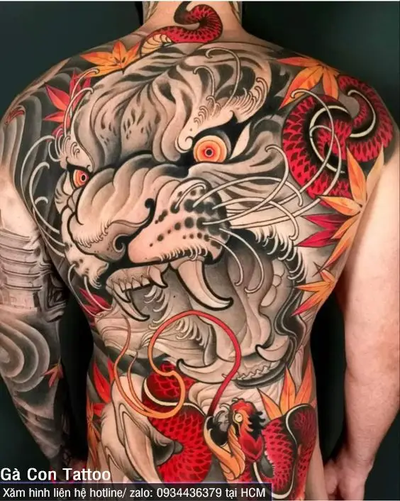 Mẫu Hình Xăm Hổ Kín Lưng - Những Ý Tưởng Độc Đáo 24