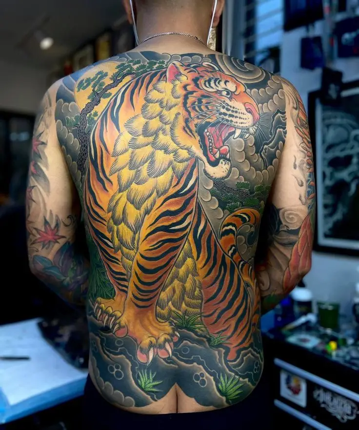 Mẫu Hình Xăm Hổ Kín Lưng - Những Ý Tưởng Độc Đáo 35
