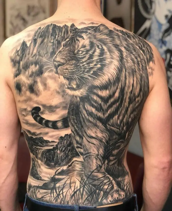 Mẫu Hình Xăm Hổ Kín Lưng - Những Ý Tưởng Độc Đáo 62