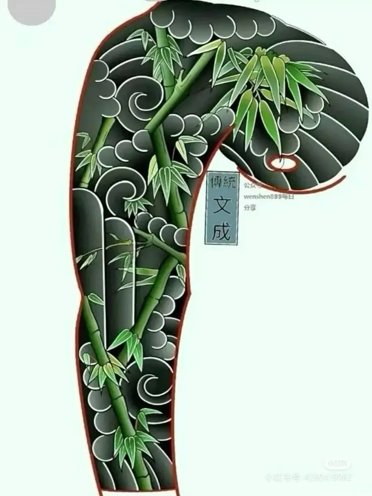 Mẫu Hình Xăm Nhật Cổ Bắp Tay: Nghệ Thuật Trên Cơ Thể 52