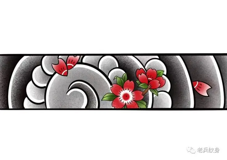 Mẫu xăm vòng tay nhật cổ - Gợi ý cho những ai yêu thích phong cách vintage 9