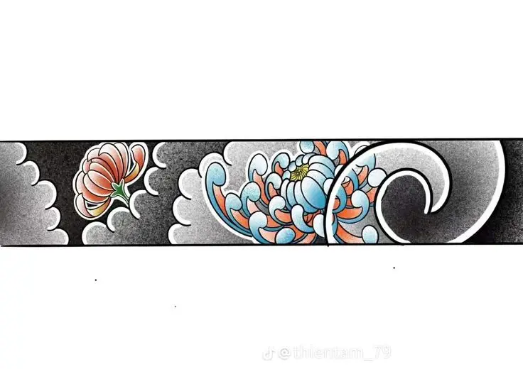 Mẫu xăm vòng tay nhật cổ - Gợi ý cho những ai yêu thích phong cách vintage 21
