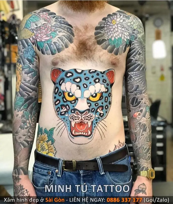 Những Hình Xăm Ở Bụng Cho Nam - Ý Tưởng Sáng Tạo Đầy Ấn Tượng 13