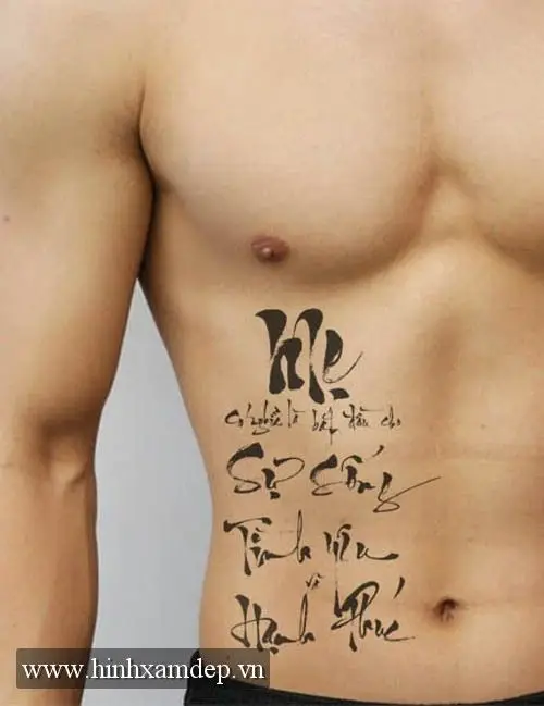 Những Hình Xăm Ở Bụng Cho Nam - Ý Tưởng Sáng Tạo Đầy Ấn Tượng 29