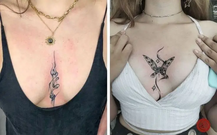 Những Hình Xăm Quyến Rũ Cho Nữ Ở Ngực - Tôn Vinh Sự Gợi Cảm 2