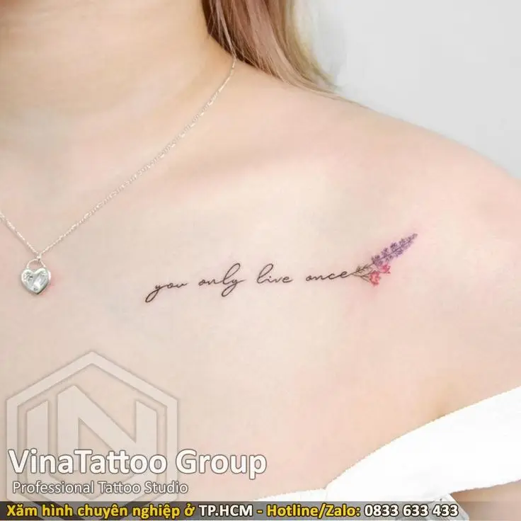 Những Hình Xăm Quyến Rũ Cho Nữ Ở Ngực - Tôn Vinh Sự Gợi Cảm 23