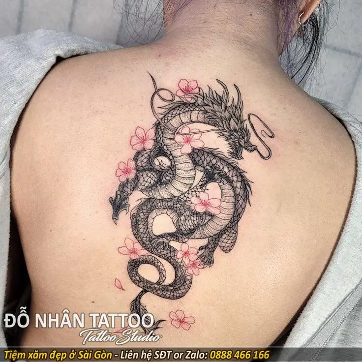 Những Hình Xăm Sau Lưng Đẹp Cho Nữ 2023 14