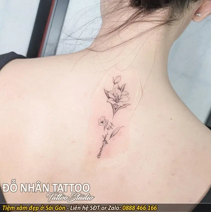 Những Hình Xăm Sau Lưng Đẹp Cho Nữ 2023 42